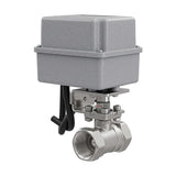 KCC HMV-SC Motorized Ball Valve, Stainless, 2.5 s (Rc 1/4 to 1)