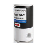 KCC HTV PTFE 2-Port Solenoid Valve for Chemicals (Rc 1/8, 1/4)