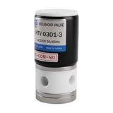 KCC HTV0301-3 PTFE 3-Port Solenoid Valve (Rc 1/8)
