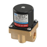 KCC KAB21 Compact 2-Port Solenoid Valve (Rc 1/4, Ø1.5-Ø4)