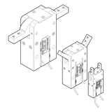 KCC KAGL Angular Air Gripper, Wide Angle 180 (Bore 10-32)