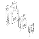 KCC KAGS Angular Air Gripper, Narrow Angle (Bore 12-40)