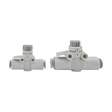 KCC KAS1002F-4002F Push-Lock Speed Controller (In-Line, ø4-ø12)