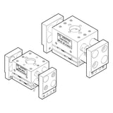 KCC KBG 2-Jaw Parallel Air Gripper, Square Body (Ø12-Ø40)