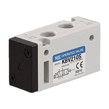 KCC KBV210 Air Operated Valve, 5-Port, 1/8, Non-Lube