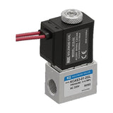 KCC KCAS Direct-Acting 2/3-Port Solenoid Valve (Ø6 / Rc 1/8)