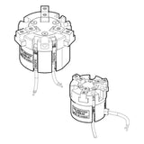 KCC KHS3 / KHSL3 3-Jaw Parallel Air Gripper (Ø16-Ø63)