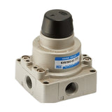 KCC KHV Rotary Hand Valve, 4-Port (1/4-3/4)
