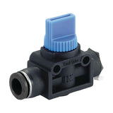 KCC KHVC 3-Way Hand Valve, Push-to-Connect (OUT Male Thread / IN Tube)