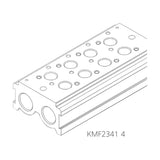 KCC KMF2341 Manifold Block for KS341 Valves (2-10 Stations)