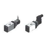 KCC KPS542 3-Port Poppet Solenoid Valve (Vacuum/Universal, 3/8)