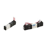 KCC KS105 5-Port Solenoid Valve (M5, Single/Double)