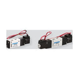 KCC KS210 5-Port Solenoid Valve (1/8, 2/3-Position)