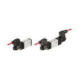 KCC KS320 5-Port Solenoid Valve (1/4, 2/3-Position)
