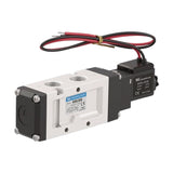 KCC KS530 5-Port Solenoid Valve (Pilot, Non-Lube, 3/8)