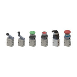 KCC KVMS230 Mechanical Valve, 3-Port Spool, 1/4