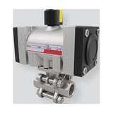 KCC KX350-3PCS Pneumatic Ball Valve (2-Way Full Bore, 1/4-2")