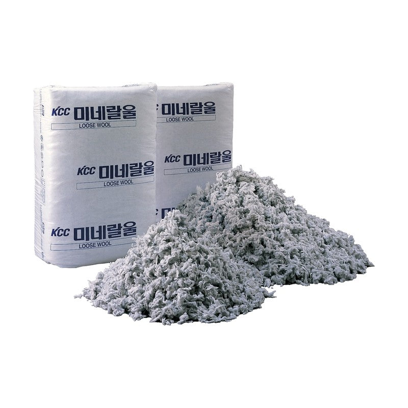 KCC Mineral Wool Loose Wool (Bulk Fill Insulation, 20 kg Bag)