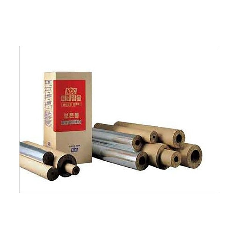 KCC Mineral Wool Pipe Cover Insulation (15A-200A, 30-75 mm)