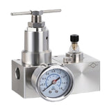 KCC SKAU201A-601A STS316 Filter Regulator + Lubricator (1/4-1)