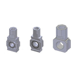 KCC TS201-401 T-Type Branch Block for FRL Units (Rc/G/NPT)