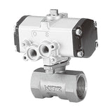 KITZ C/CS/FBS Pneumatic 10K Stainless Steel Ball Valve (UTE)