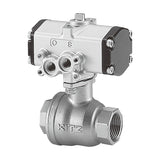 KITZ C/CS/FBS Pneumatic 10K Full Bore Stainless Ball Valve (UTFE)