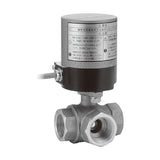 KITZ EA Electric 10K Horizontal 3-Way Bronze Ball Valve (TNE)