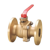 KITZ 10K Flanged Bronze Ball Valve, 2-Piece Split (TB)