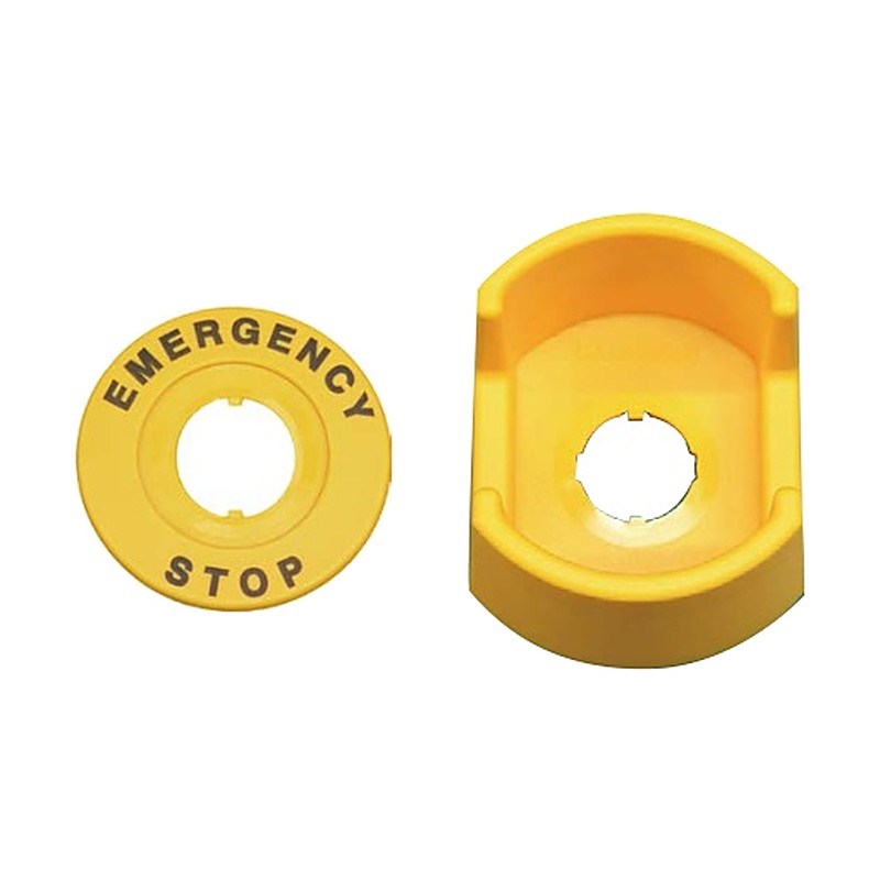 KOINO KEPB Emergency Stop Label Plates and Protective Covers