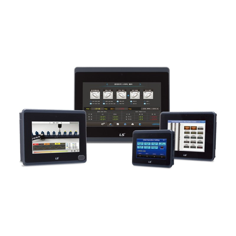 LS Electric eXP2 XGT Panel Touch HMIs (4.3-10.1 in, DC 24 V)