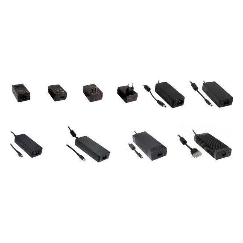 MEAN WELL GST Series Global Certified Industrial Desktop Adaptor (18-360W)