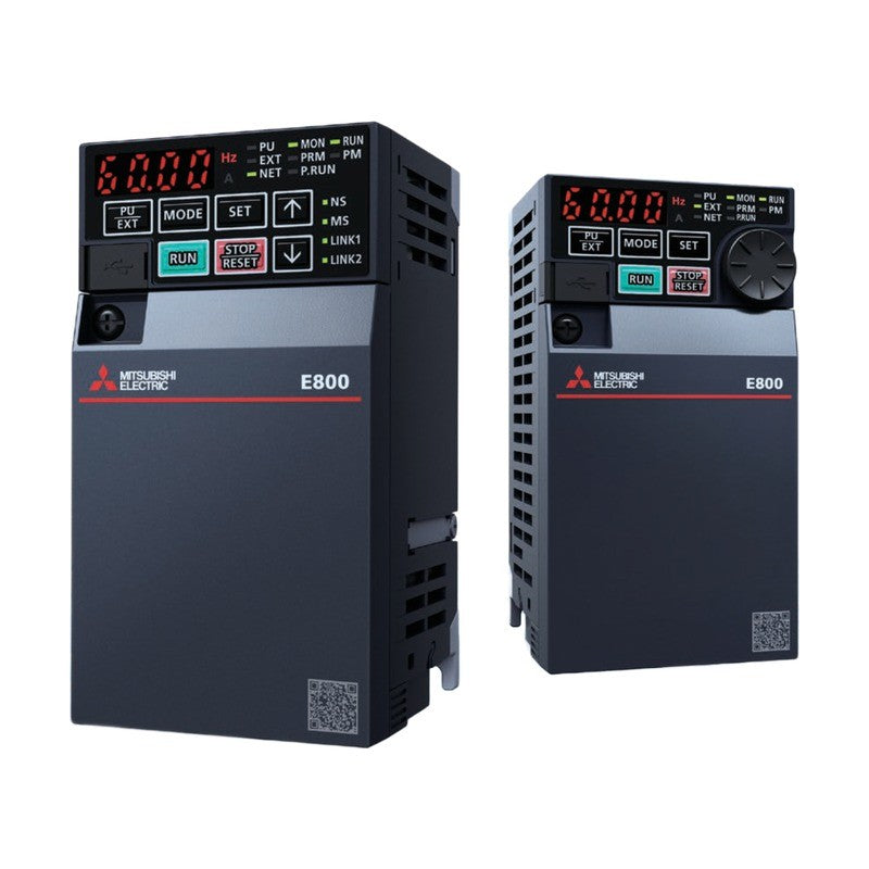 Mitsubishi Electric FR-E810W 1-Phase 100V Inverter (0.1-0.75kW)