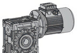 Motovario Double Worm Gearmotor NMRV-P/NMRV-P Series