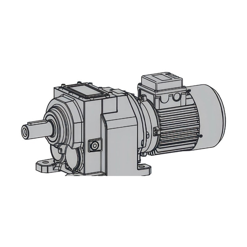 Motovario H Cast Iron Helical Inline Gearmotors (032-043, 0.09-5.5 kW)