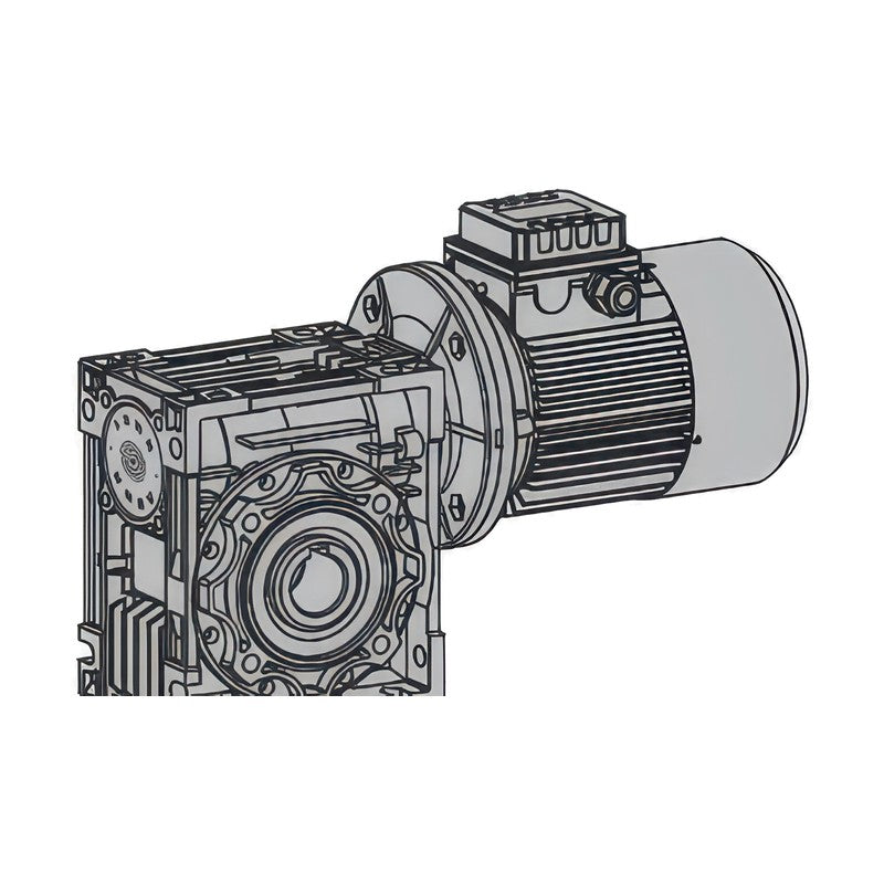 Motovario NMRV-P Worm Gearmotors (Sizes 063-110, 0.18-11 kW)