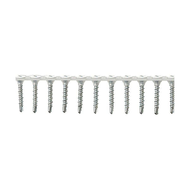 Myunghwa Metal Collated Self-Drilling Screw, Double Flute (16-57 mm)