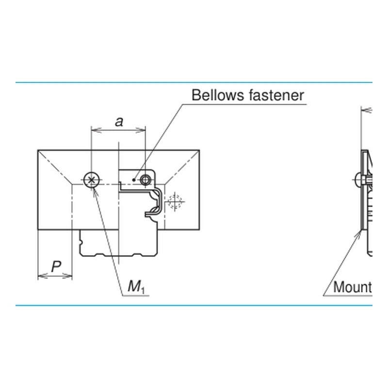 NSK Bellows Fastener Kits for SH/LH and SS/LS Linear Guides