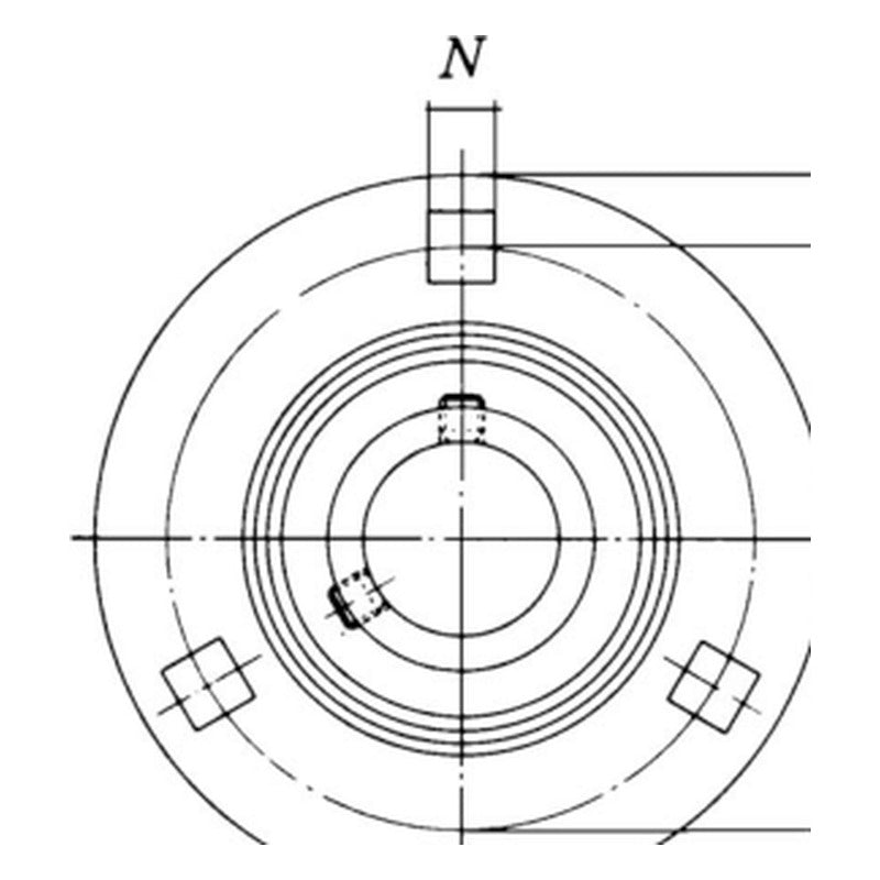 NSK UBPF / ENPF Pressed Steel Round Flange Units (Shaft 12-35)