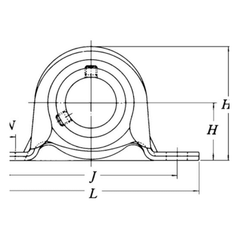 NSK UBPP / ENPP Pressed Steel Pillow Block Units (Shaft 12-35)
