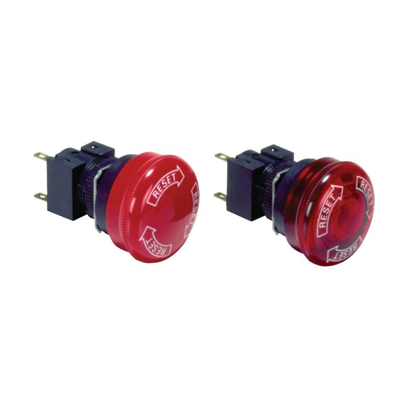 Omron A165E Emergency Stop Switch Parts and Accessories