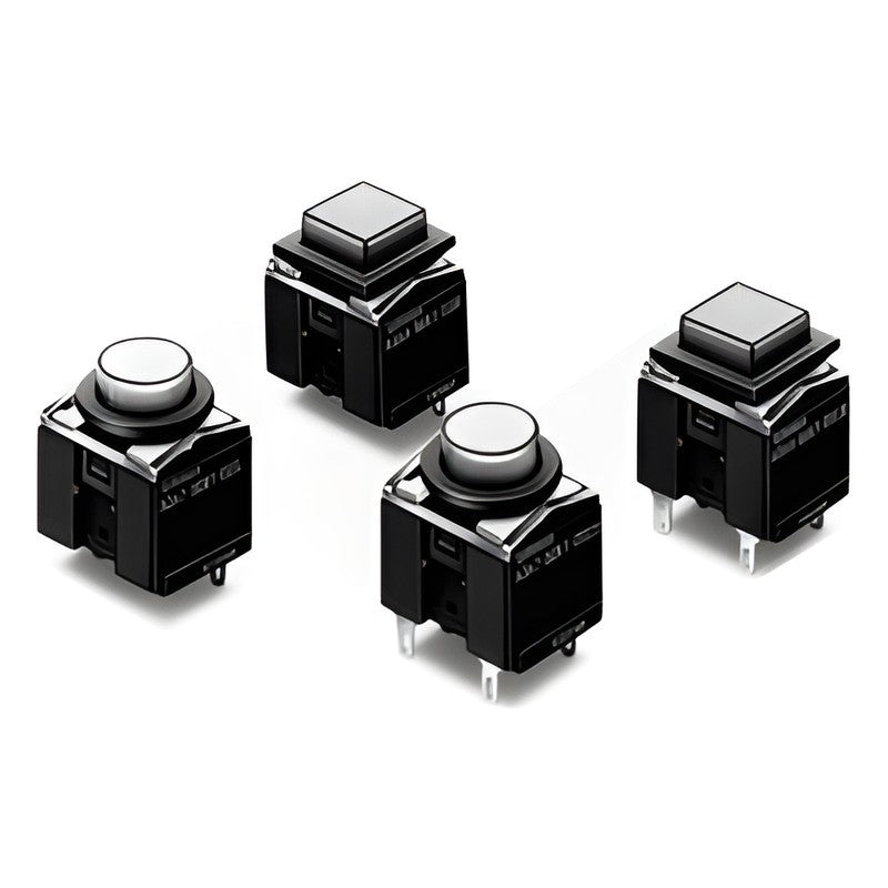 Omron A3A Miniature Pushbutton Switch (12.7 mm Square/Round)