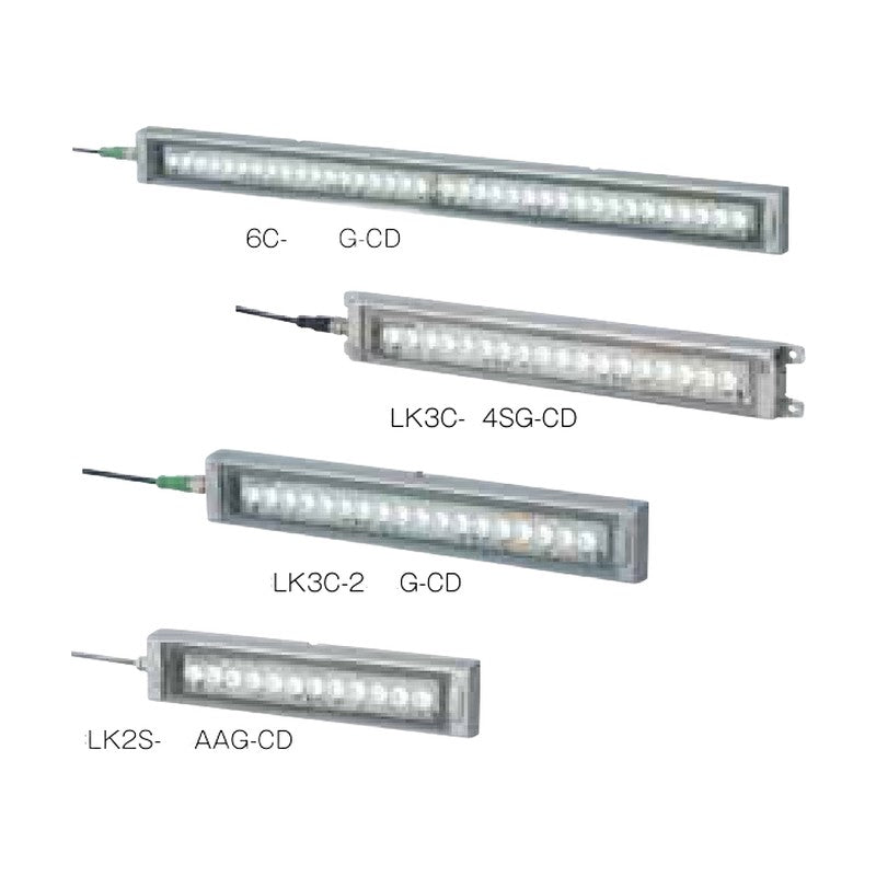 PATLITE CLK / CLK-A LED Work Light with Tempered Glass Lens