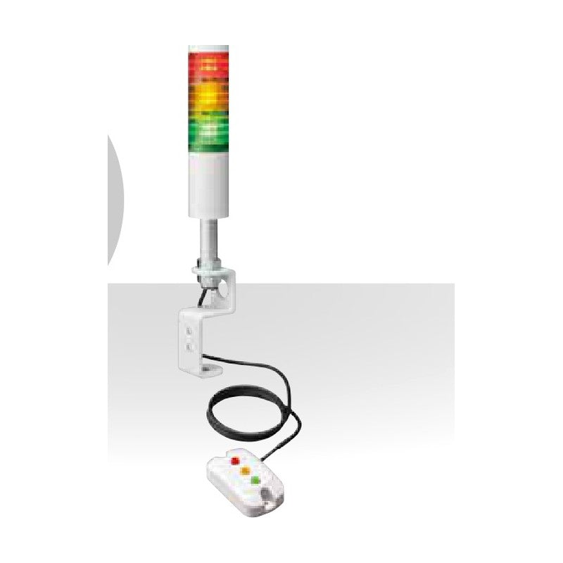 PATLITE HSST-3M2-RYG Signal Tower with Switch Box, 3 Tiers