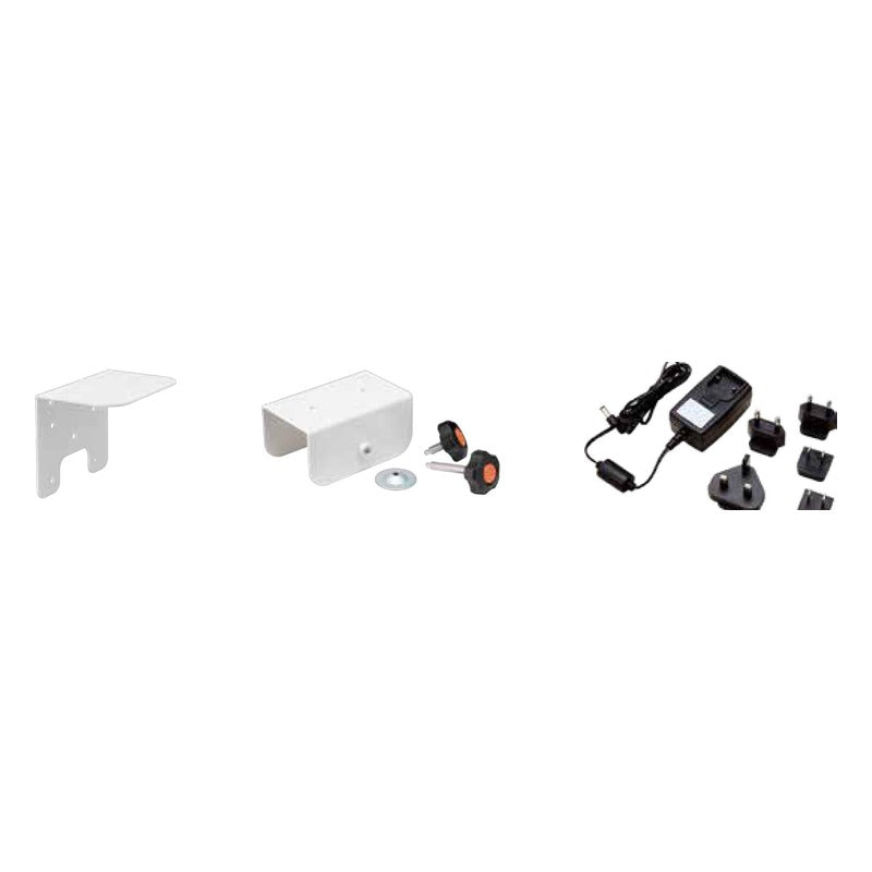 PATLITE NH Mounting Brackets and AC Adapter for NHV/NHB