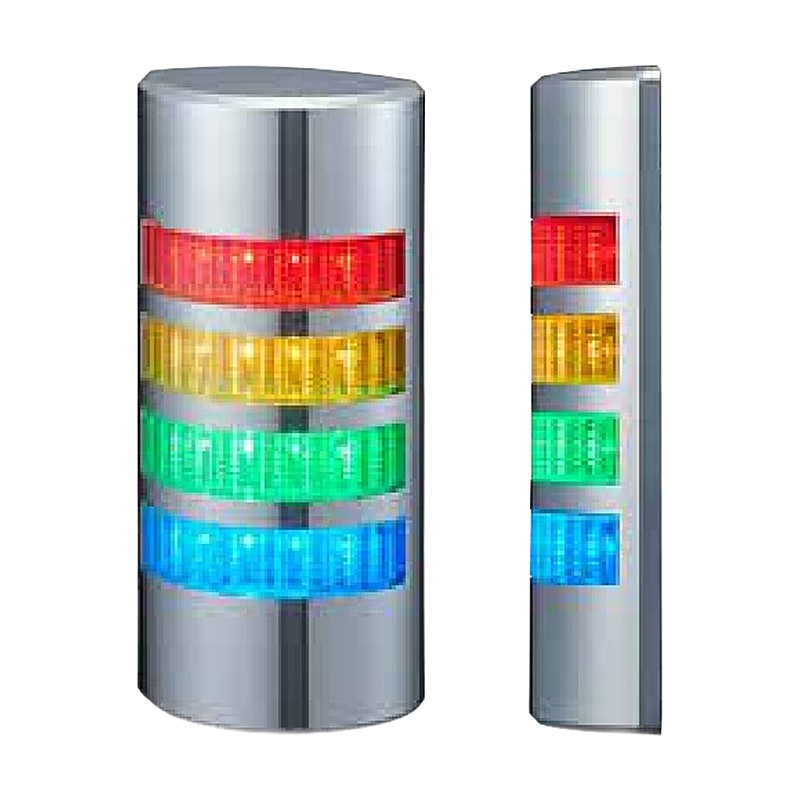 PATLITE WE-402UB-LAN Wall Mount LAN Signal Tower, 4 Tiers