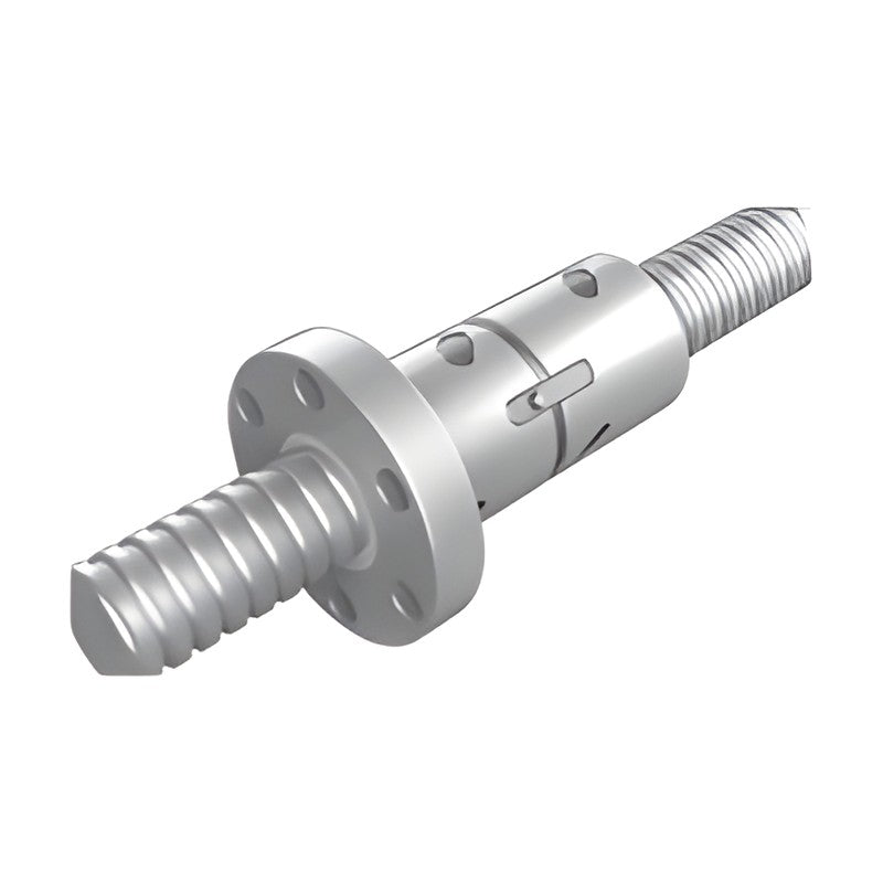 PMI FDIC Ground Ball Screws, Internal Return, Double Flanged Nut