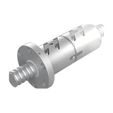 PMI FDWC Ground Ball Screws, External Tube, Double Flanged Nut