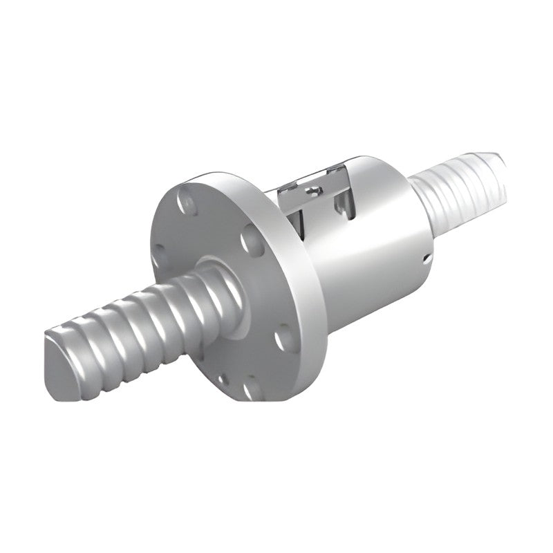PMI FSWC Ground Ball Screws, External Tube, Single Flanged Nut