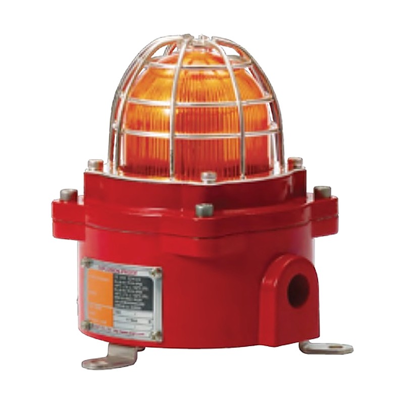Qlight QNE-CR Explosion-Proof LED Signal Beacon, Cold Resistant to -52 °C, Ø92 mm